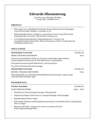 How to format punctuation grammar resume pdf free